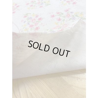 画像4: 生地：ブーケ柄綿麻（生成／ピンク）