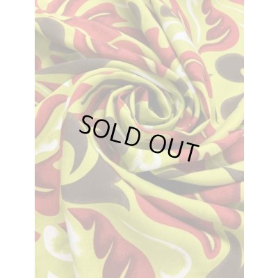 画像5: 生地:ハワイアン柄レーヨン(グリーン)