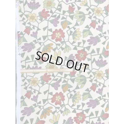 画像1: 生地：花柄ポリエステル（生成）