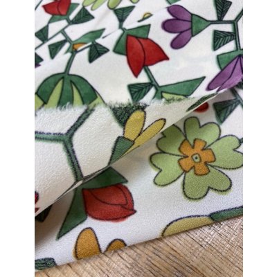 画像4: 生地：花柄ポリエステル（生成）