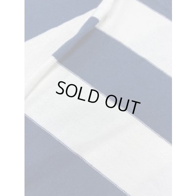 画像3: 生地：厚手太ボーダー天竺（白／紺）