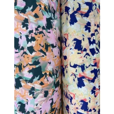 画像7: 生地：花柄ポリストレッチ生地 （ピンク）