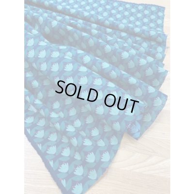 画像5: 生地：レトロ柄綿麻（紺）