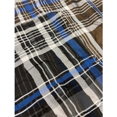 画像3: 生地：シアーチェック（黒）