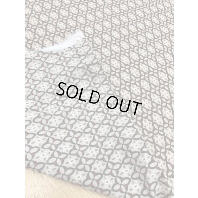 画像3: 生地：抽象柄コットンプリント（茶）