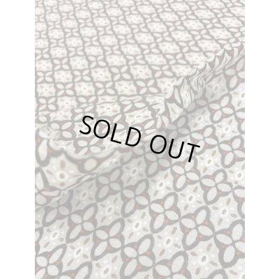 画像4: 生地：抽象柄コットンプリント（茶）