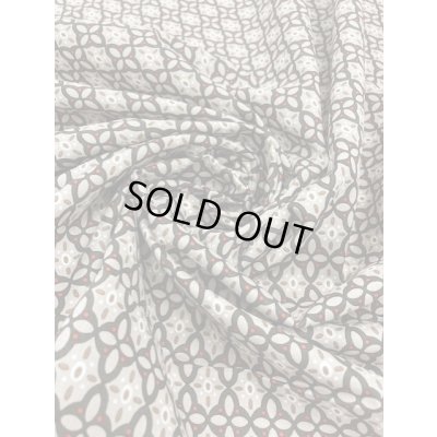 画像6: 生地：抽象柄コットンプリント（茶）