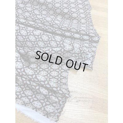 画像7: 生地：抽象柄コットンプリント（茶）