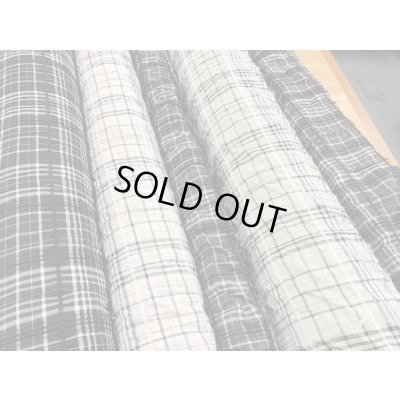 画像7: 生地：シャーリングチェック柄ポリ（薄緑）