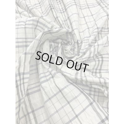 画像4: 生地：シャーリングチェック柄ポリ（薄緑）