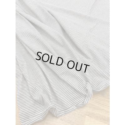 画像6: 生地：綿細ボーダー天竺（生成／ベージュ杢）