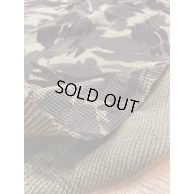 画像4: 生地：迷彩柄ワッフルニット（グリーン）