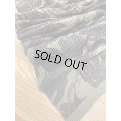 画像6: 生地：迷彩柄ワッフルニット（グリーン）