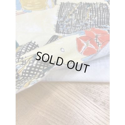 画像5: 生地：ガーデン柄綿ニット（クリームイエロー）