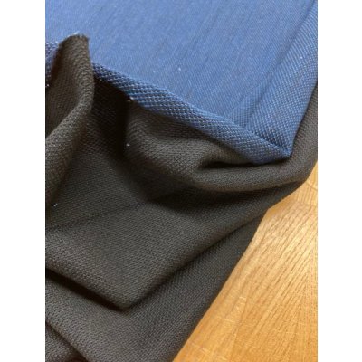 画像5: 生地：ダブルフェイスニット（濃紺／紺）