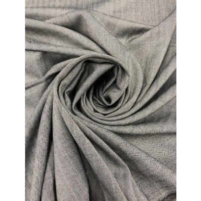 画像5: 生地:ウール混ヘリンボーンストレッチ(紺)