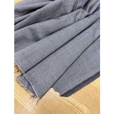 画像6: 生地:ウール混ヘリンボーンストレッチ(紺)