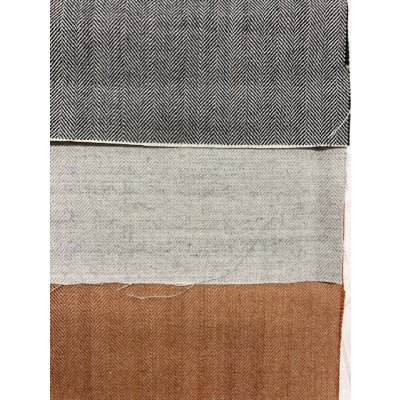 画像8: 生地:ウール混ヘリンボーンストレッチ(紺)