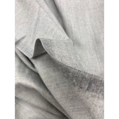 画像7: 生地：ウール混ヘリンボーンストレッチ（グレー）