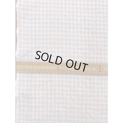 画像3: 生地:ギンガムチェッコットン(ベビーピンク)