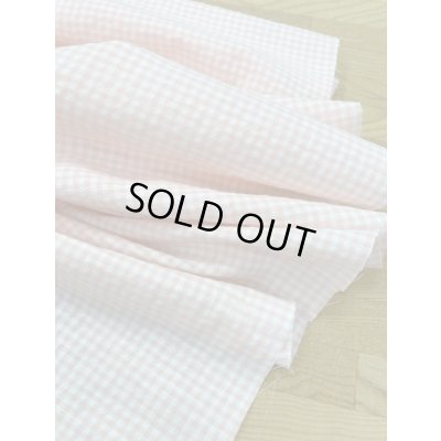 画像7: 生地:ギンガムチェッコットン(ベビーピンク)