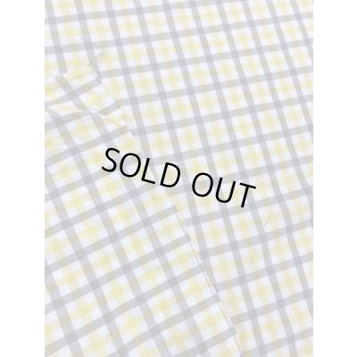画像4: 生地：チェック柄コットン（イエローベージュ）
