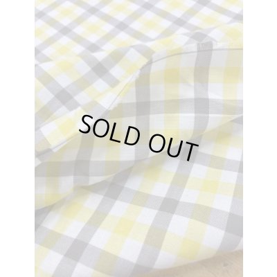 画像5: 生地：チェック柄コットン（イエローベージュ）