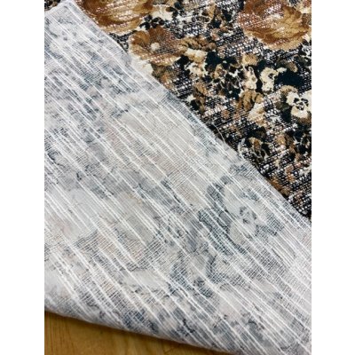 画像4: 生地：ゴブラン織り風花柄プリント（ベージュ）