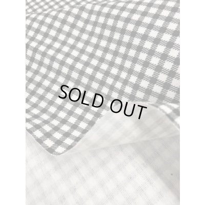 画像3: 生地：ギンガムチェックニット（黒）