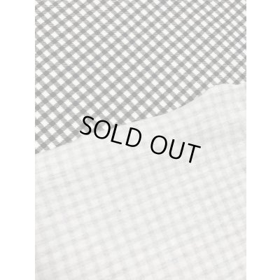 画像4: 生地：ギンガムチェックニット（黒）