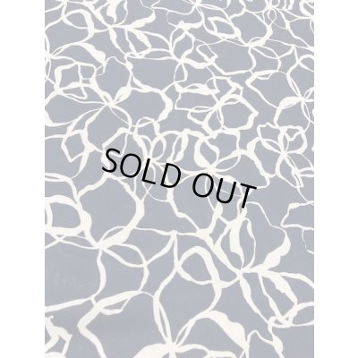 画像5: 生地：ポリエステル花柄プリント（紺）