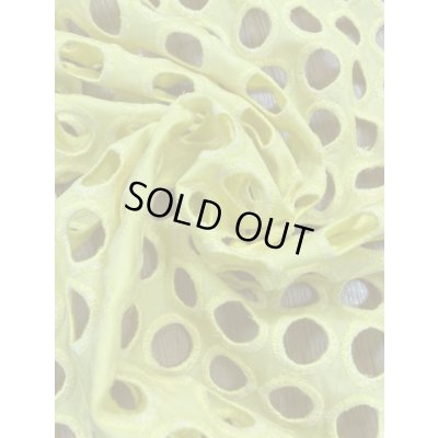 画像7: 生地：丸レース刺繍（黄）