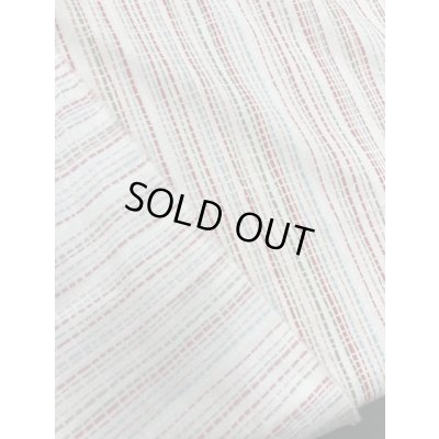 画像3: 生地：ストライプ和柄（白／オレンジ系）