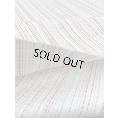 画像4: 生地：ストライプ和柄（白／オレンジ系）