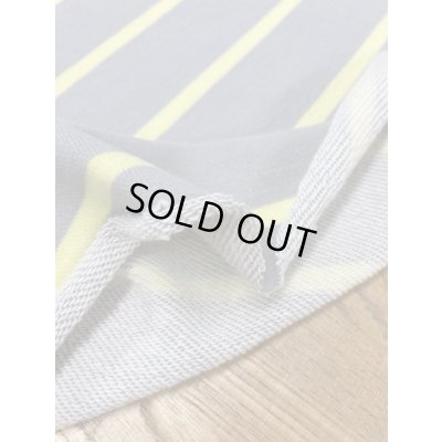 画像3: 生地：ボーダー裏毛ニット（グレー／黄）