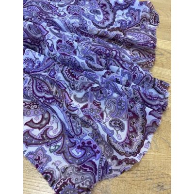 画像5: 生地：ペイズリー柄（パープル）