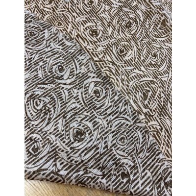 画像5: 生地：薔薇柄（茶）