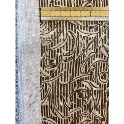 画像4: 生地：薔薇柄（茶）