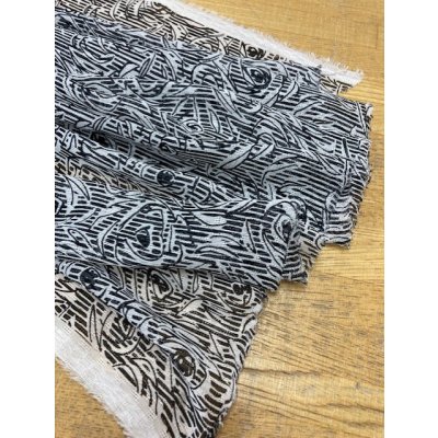 画像7: 生地：薔薇柄（濃紺）