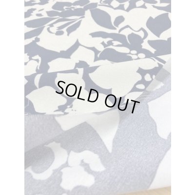 画像4: 生地：花柄（グレージュ／紺）