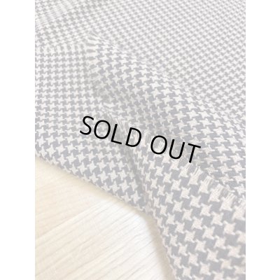 画像4: 生地:千鳥格子柄ウール(茶/ベージュ)