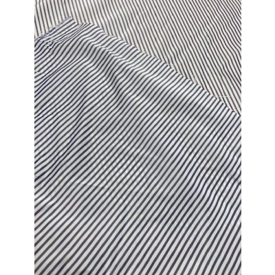 画像4: 生地：ストライプ柄ポリエステル（白／紺）