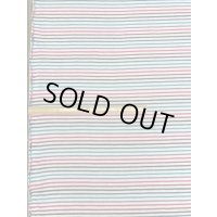 生地：マルチボーダー（白／カラー）