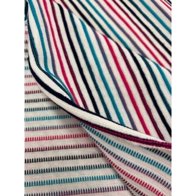 画像4: 生地：マルチボーダー（白／カラー）