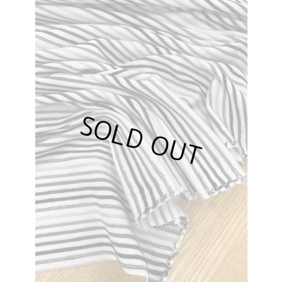 画像5: 生地：マルチボーダー（白／モノトーン）