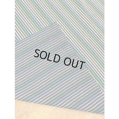 画像3: 生地：マルチボーダー（黒／グリーン系）