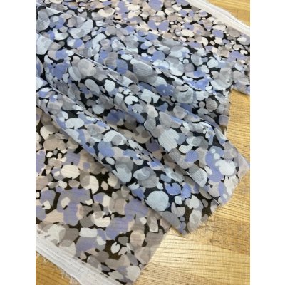 画像7: 生地：ポリエステル楊柳プリント（ブルー系）