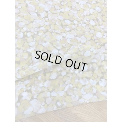 画像4: 生地：ポリエステル楊柳プリント（イエロー系）