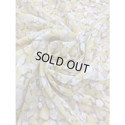 画像7: 生地：ポリエステル楊柳プリント（イエロー系）