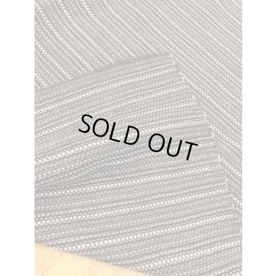 画像4: 生地： ボーダーウール（茶系）